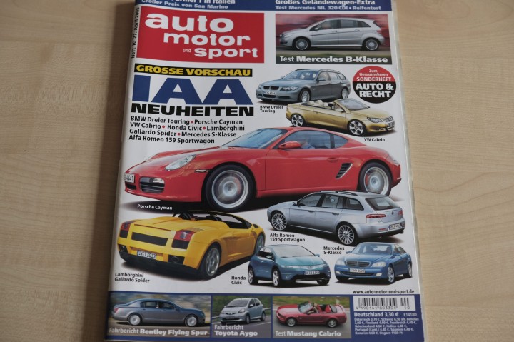 Auto Motor und Sport 10/2005